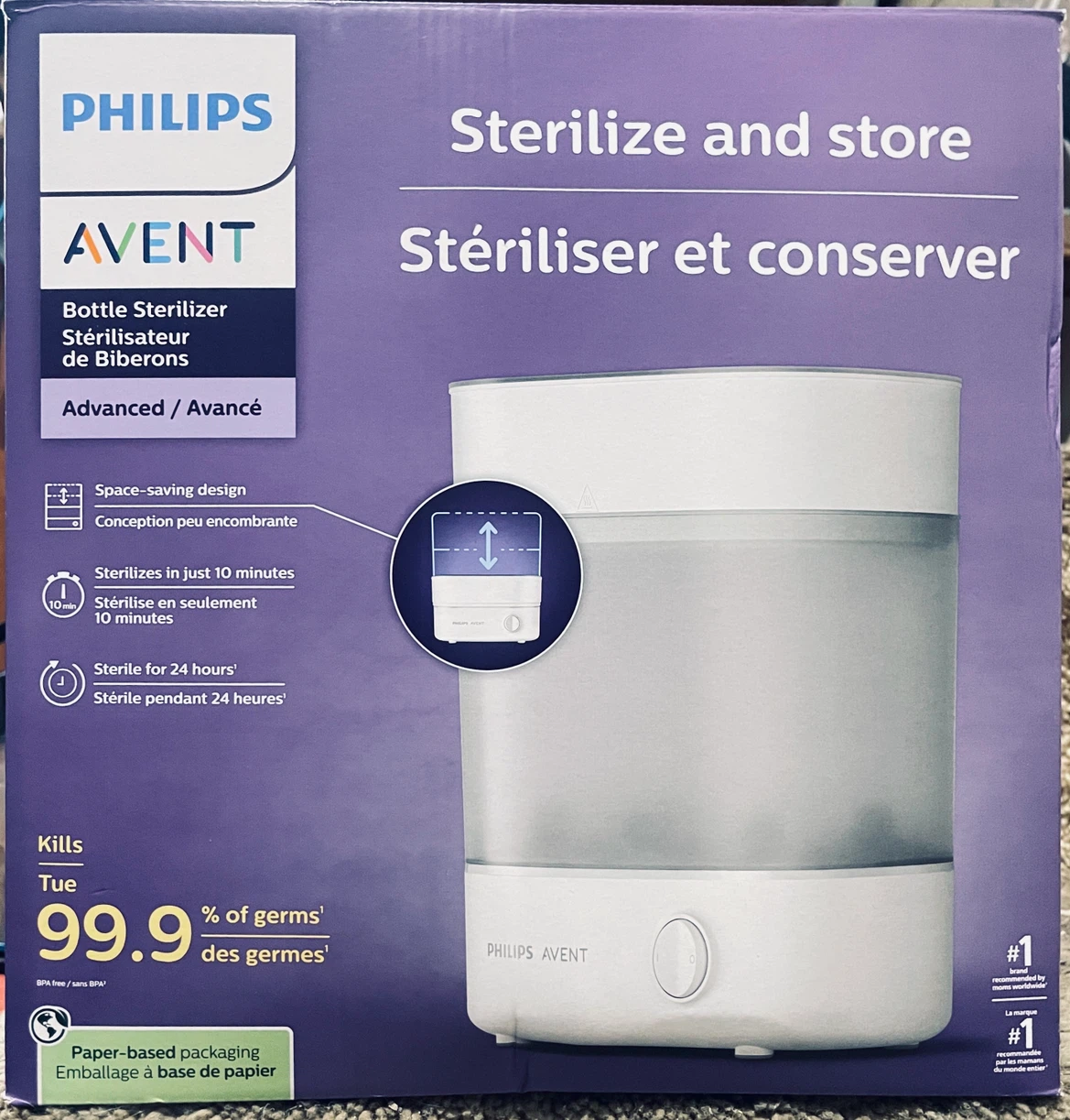 Philips Avent Bottle Sterilizer and Warmer - photo 2