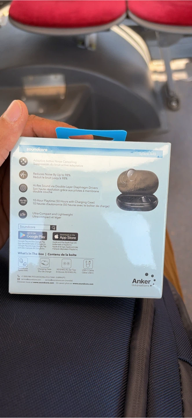 Soundcore Space A40 True Wireless Noise Cancelling Earbuds - photo 2