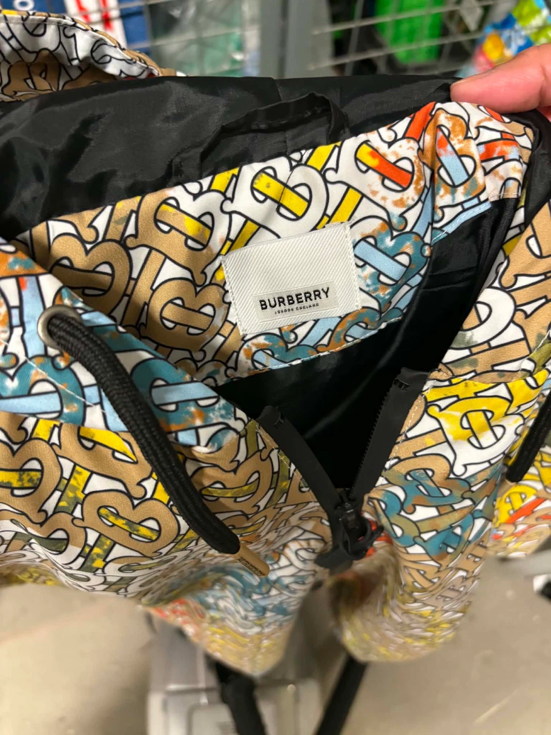 Burberry Monogram Print Hooded Jacket - photo 2