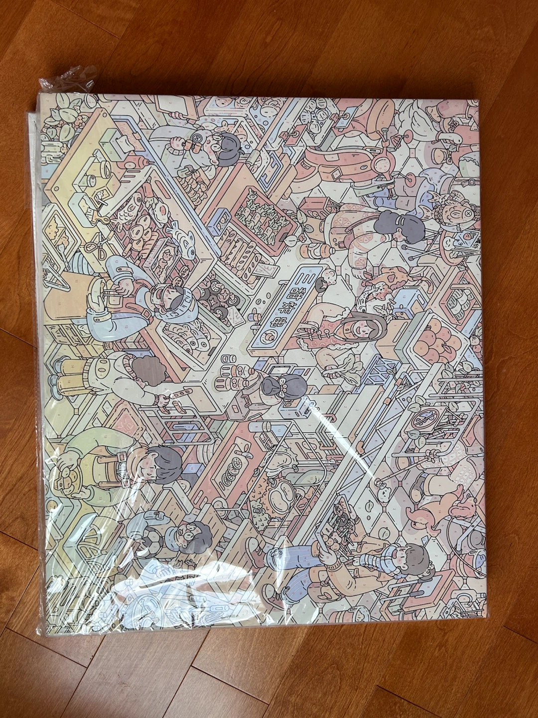 Paint by Numbers Kit - Isometric Scene - photo 3