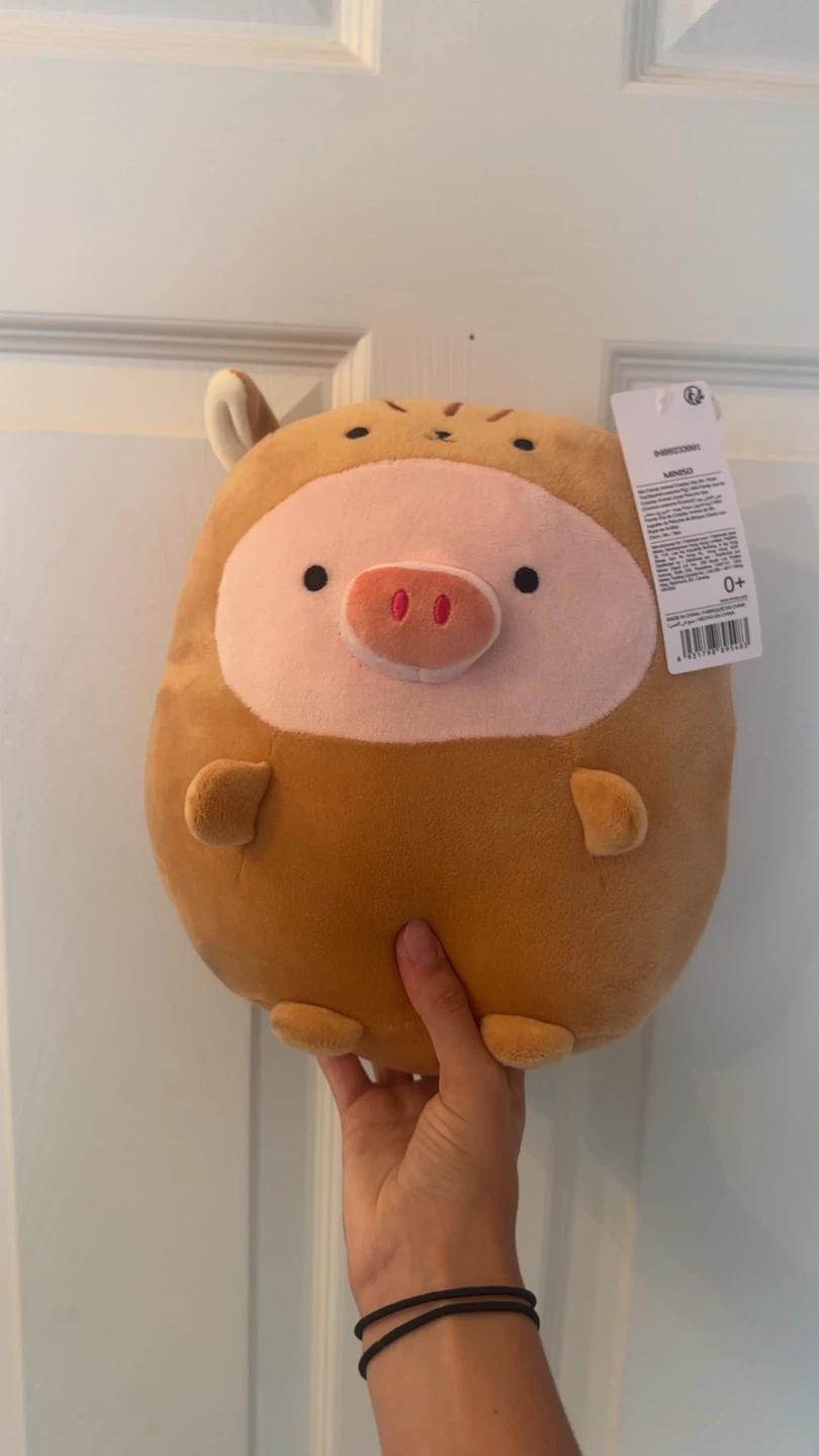 Miniso Pig Plush Toy