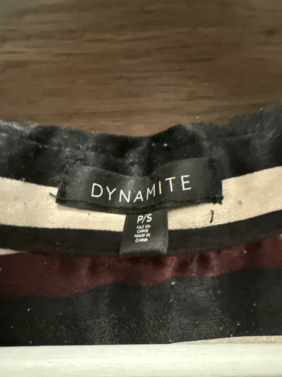 Dynamite Striped Button-Up Shirt - photo 3