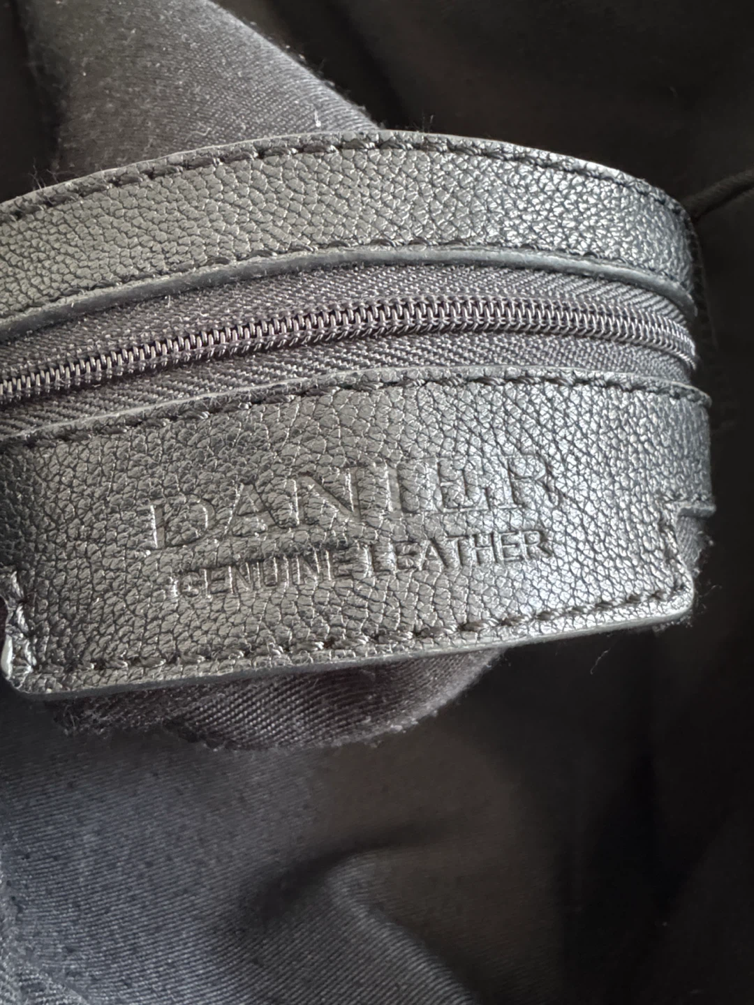 Danier Black Genuine Leather Crossbody Bag - photo 2