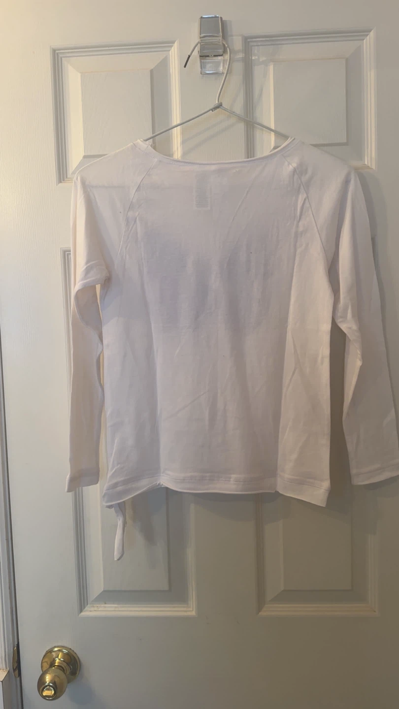 Guess kids Long Sleeve Butterfly Sequin T-Shirt - photo 2