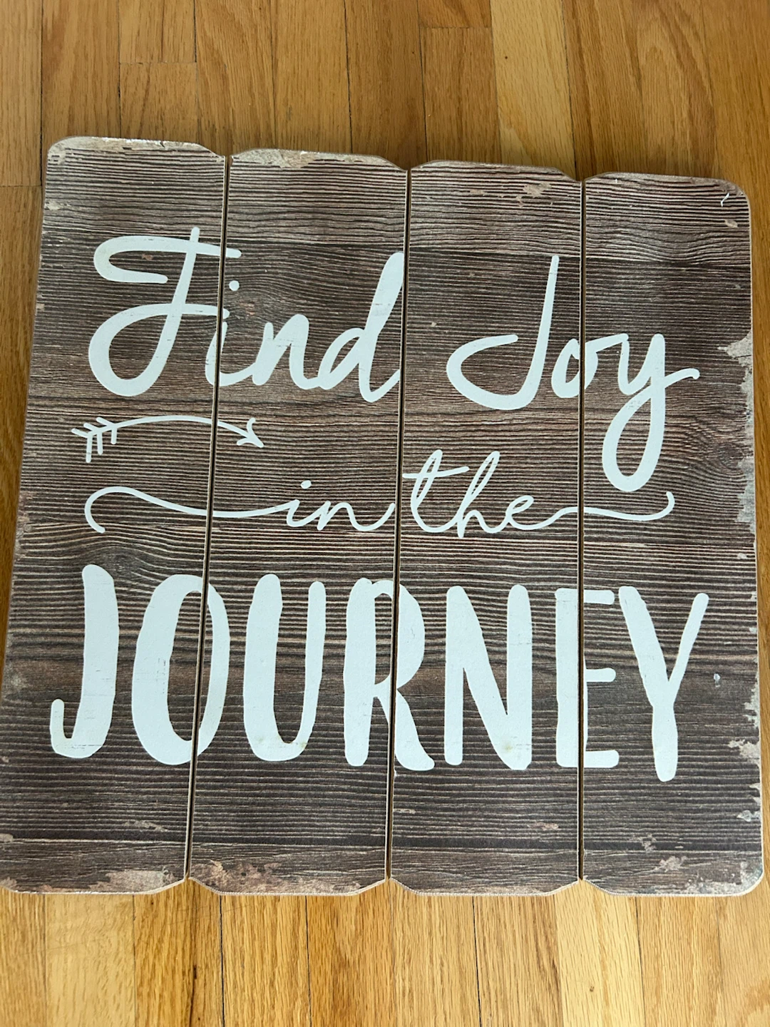 Find Joy in the Journey Wood Sign