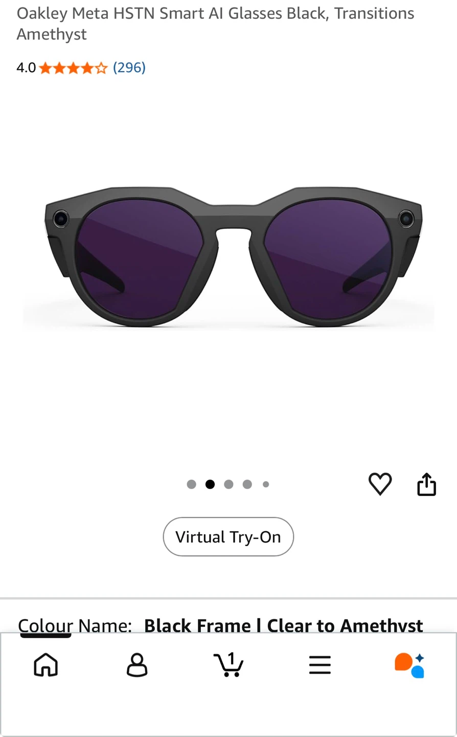 Oakley Meta HSTN Smart AI Glasses - photo 3