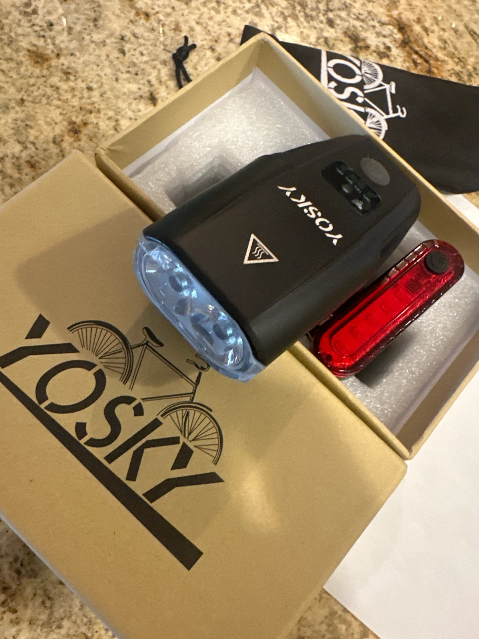 YOSKY Bicycle Light Set