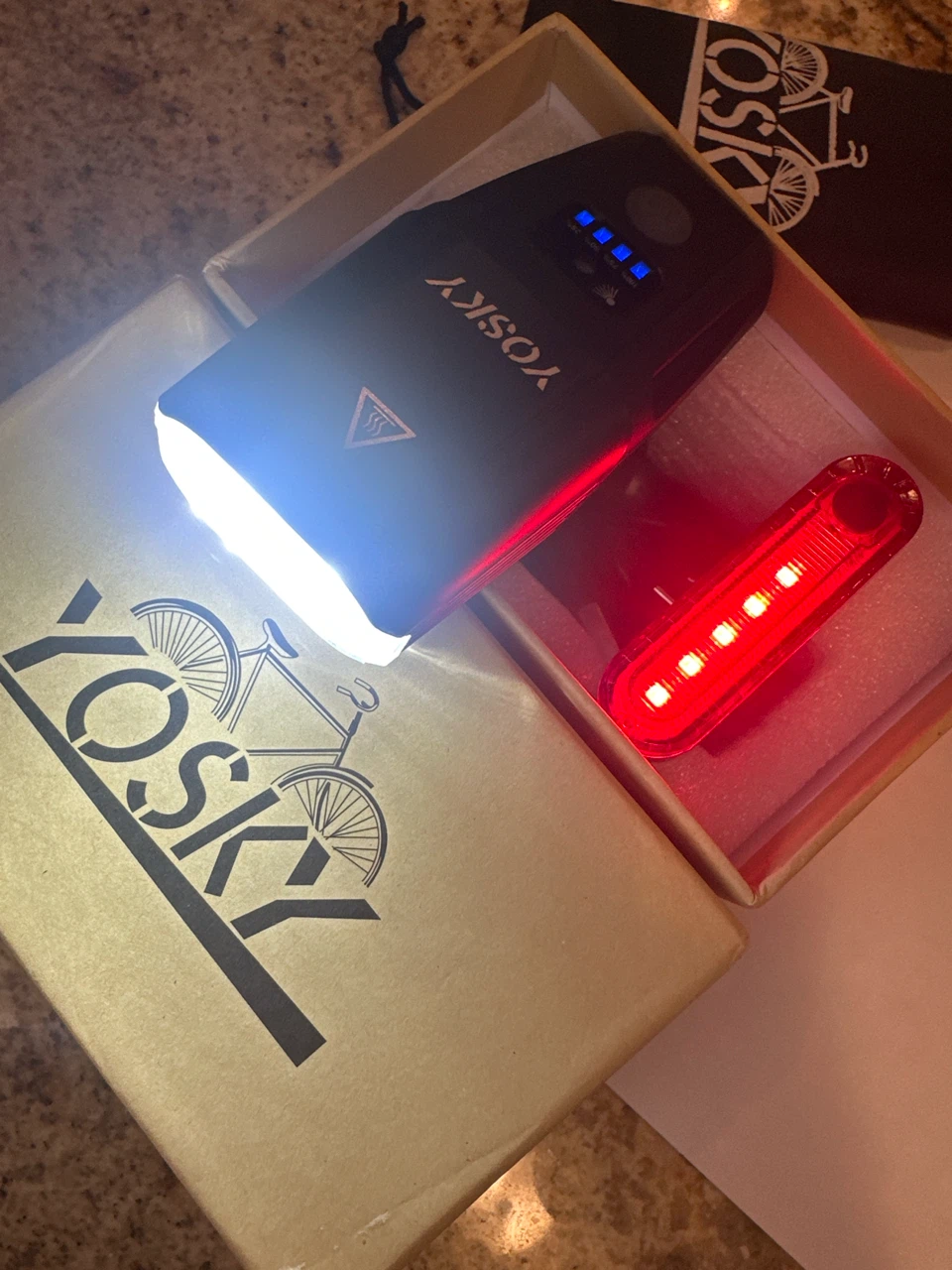 YOSKY Bicycle Light Set - photo 2