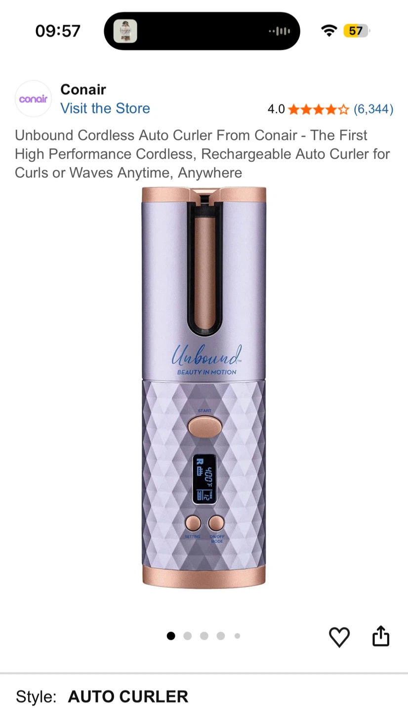 Conair Unbound Auto Curler - photo 2