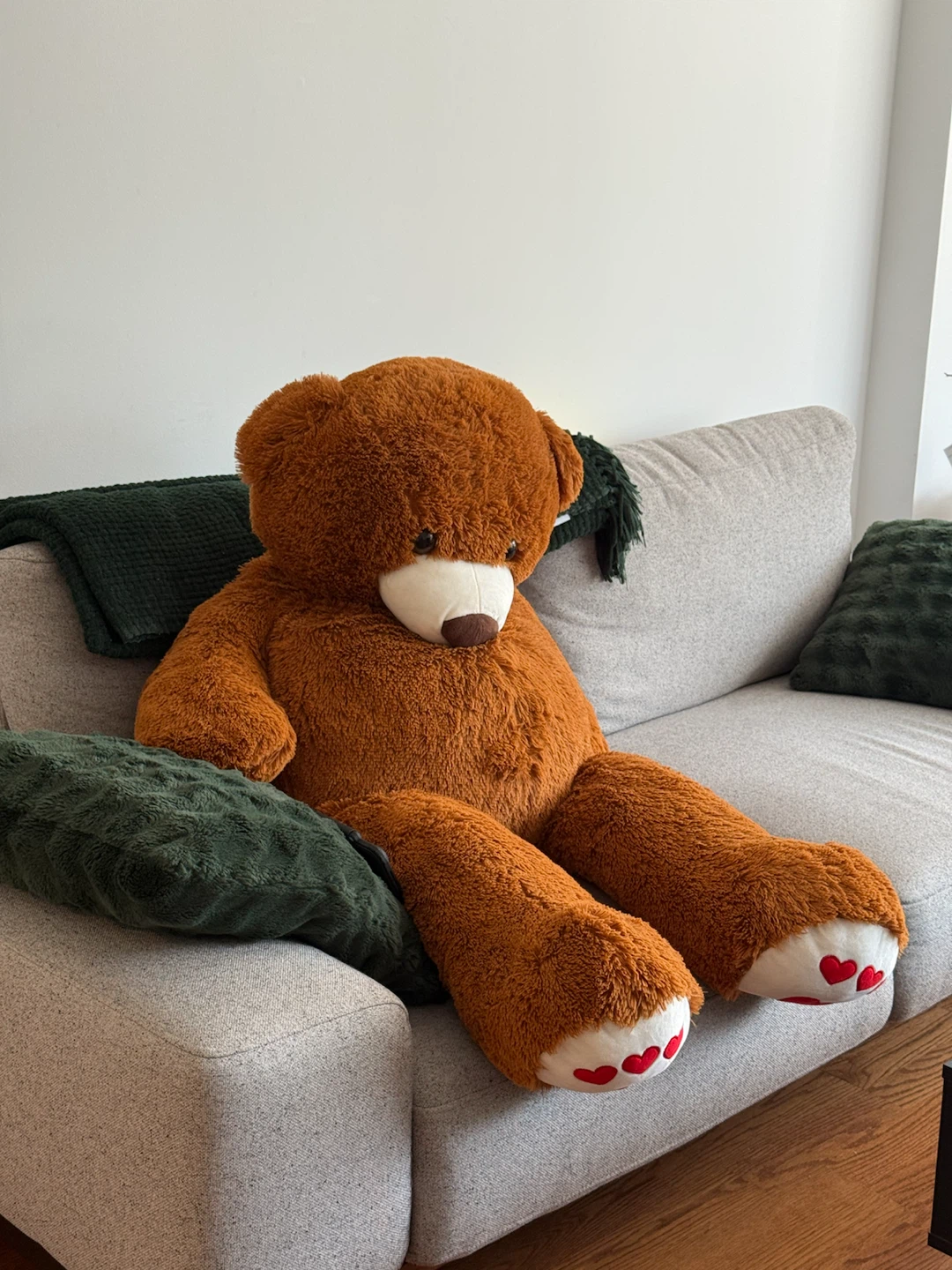 Giant Brown Teddy Bear Plush