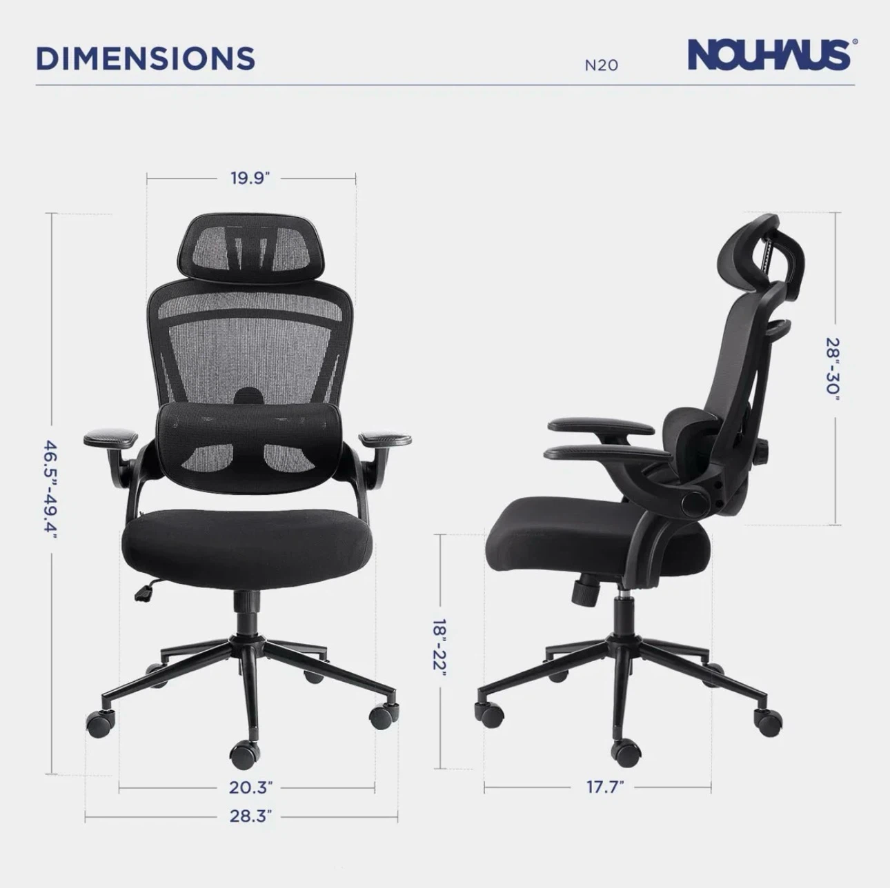 Nouhaus N20 Ergonomic Office Chair