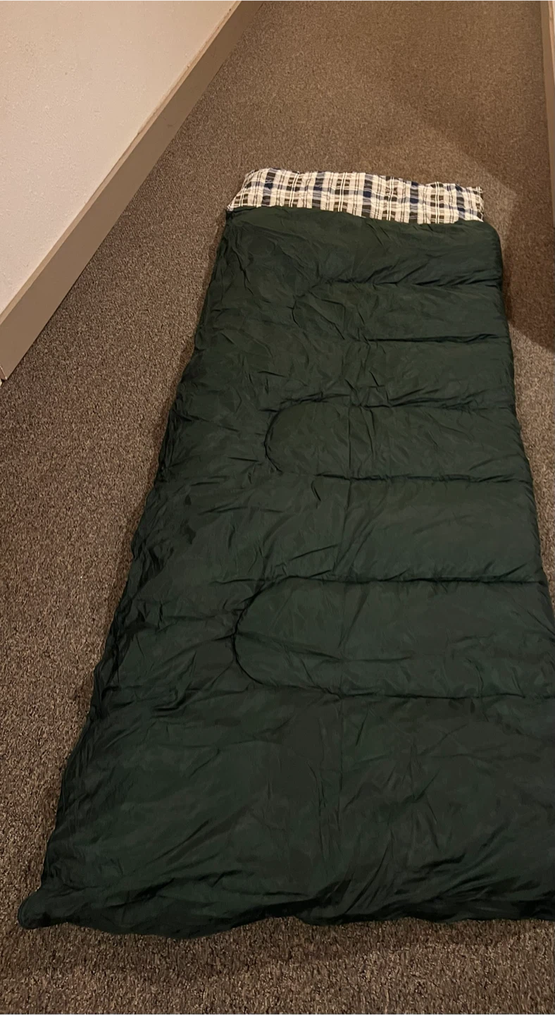 Green Sleeping Bag