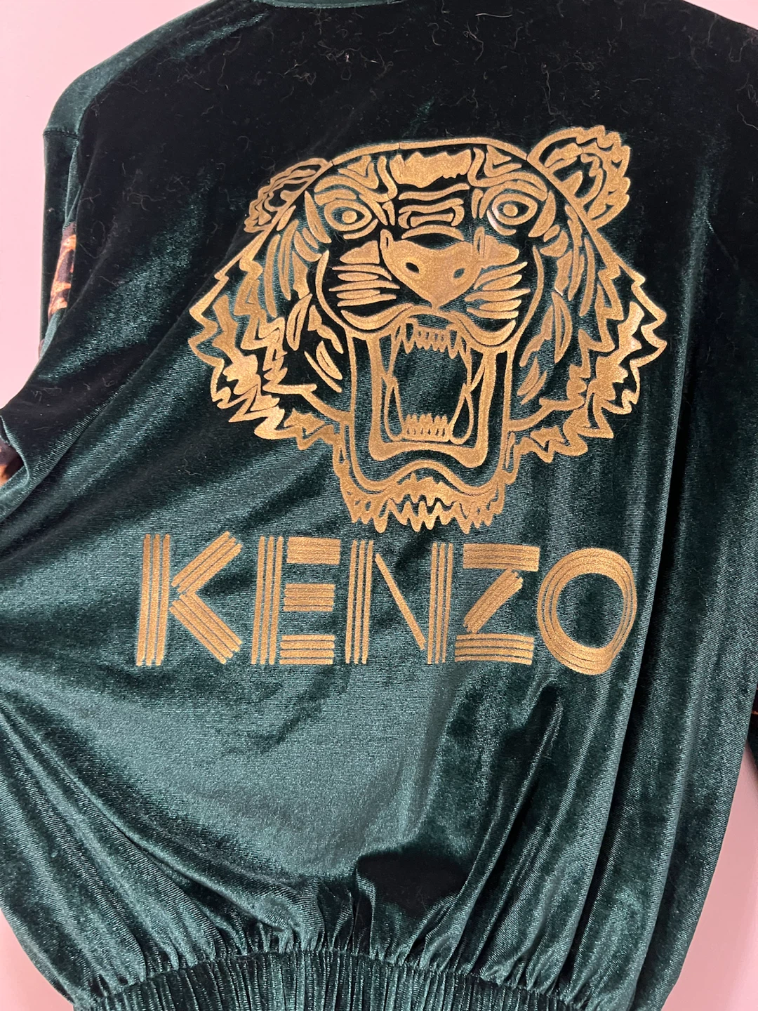 Kenzo Velvet Track Jacket - photo 3