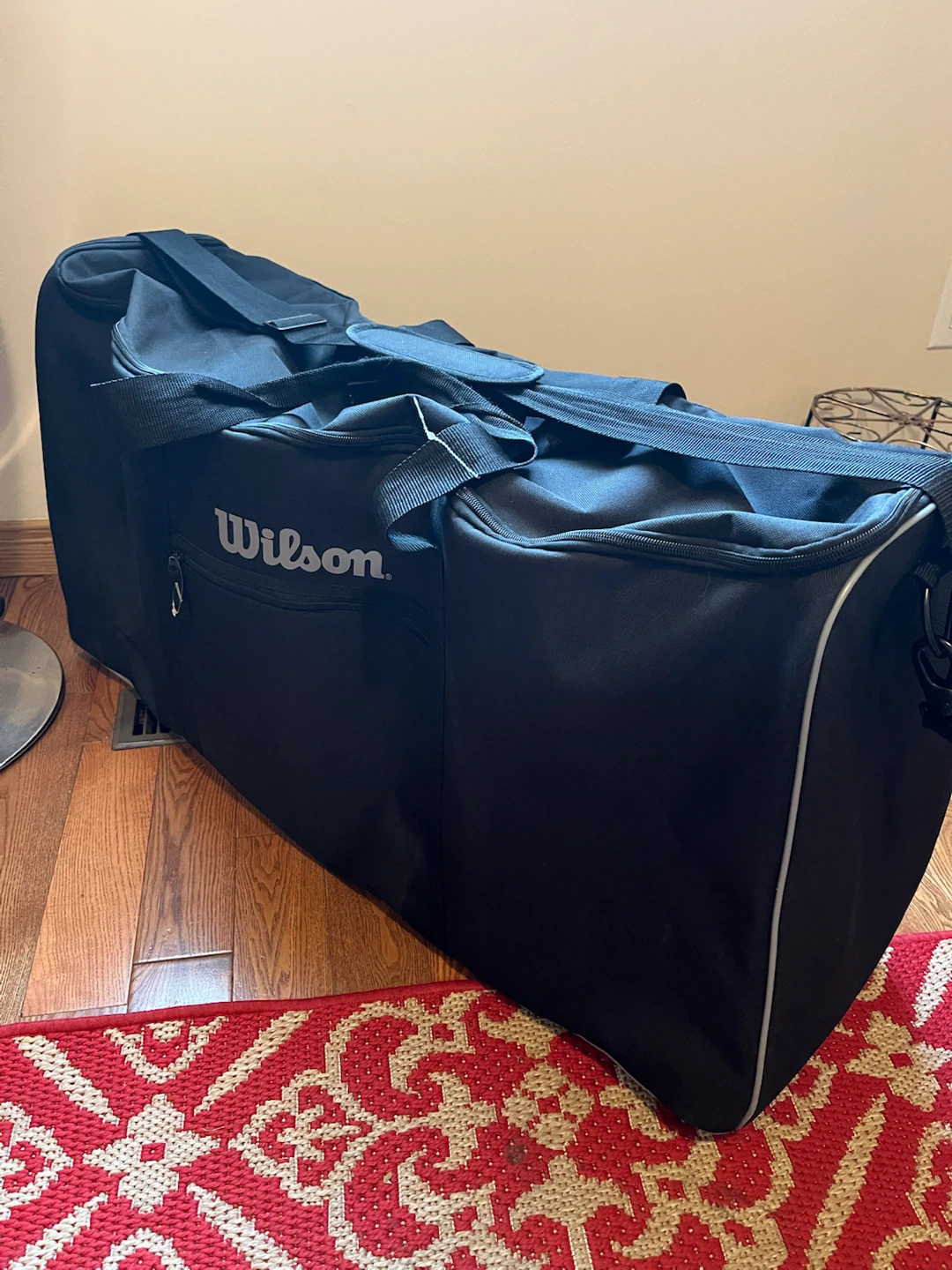 Wilson Black Basketball 🏀 Duffel Bag - photo 2