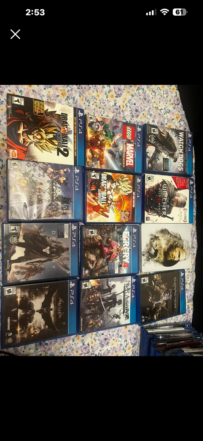 For sale PS4 system and 31 games and controller - photo 2