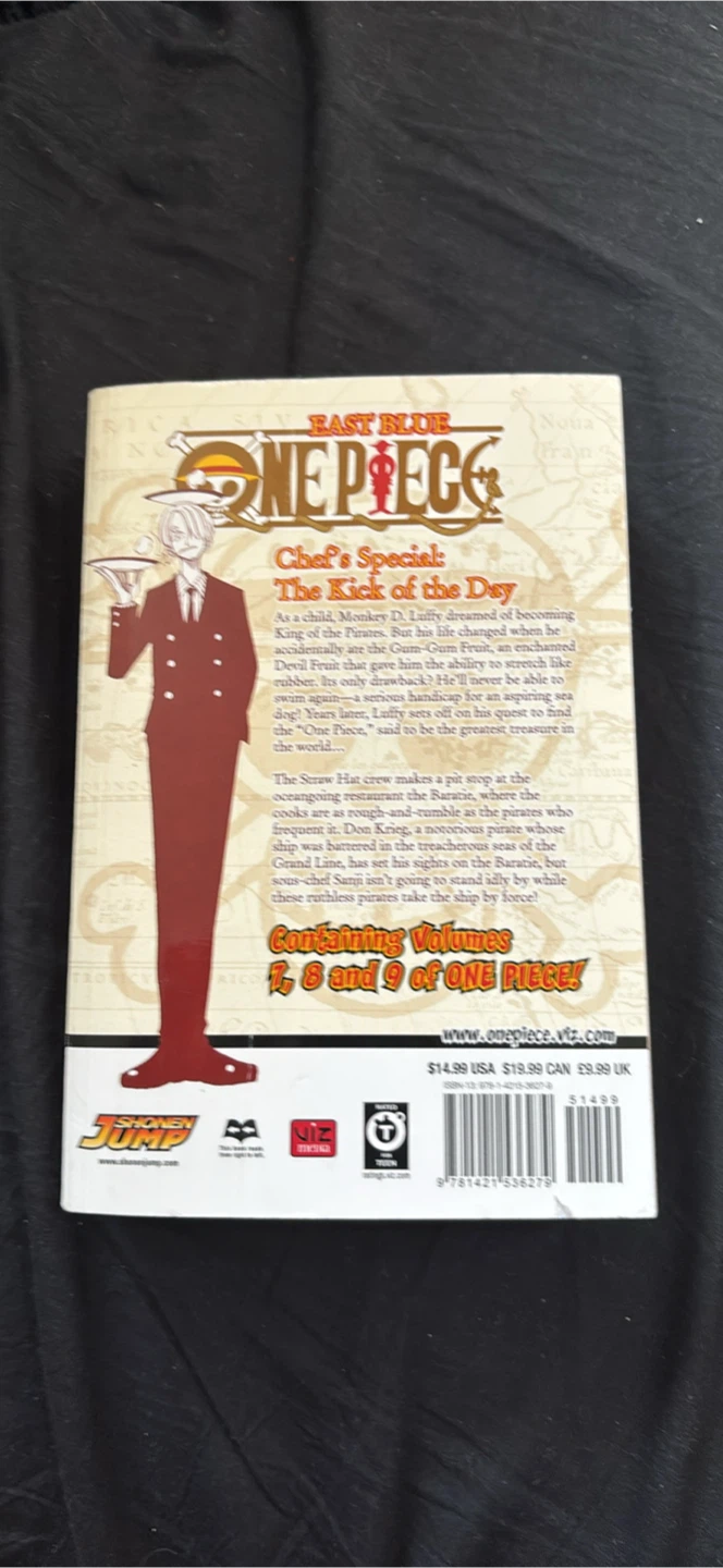 One Piece East Blue Manga Volumes 7, 8, 9 - photo 2
