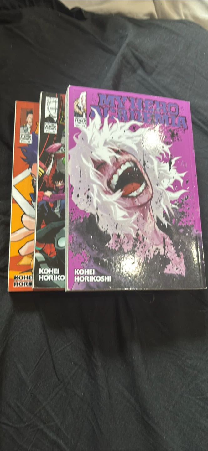 My Hero Academia Manga Volumes 22, 23, 24