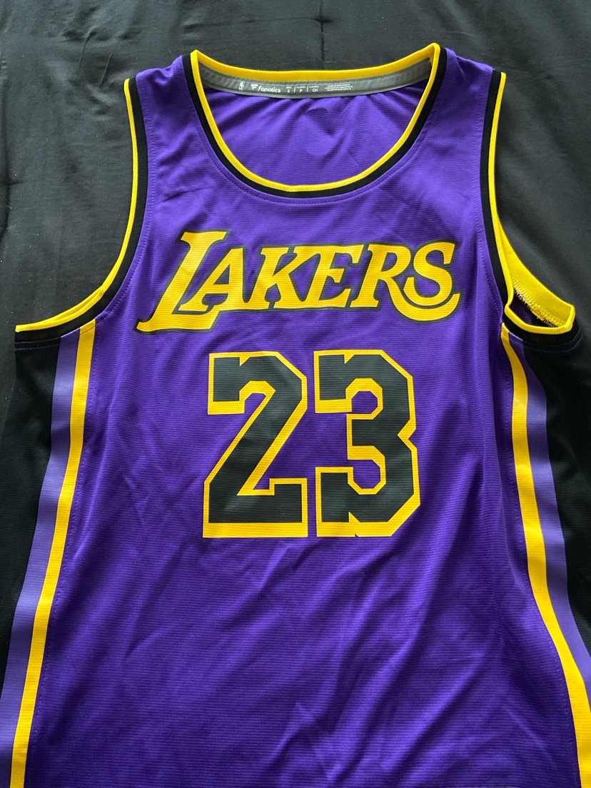 Los Angeles Lakers LeBron James #23 Basketball Jersey