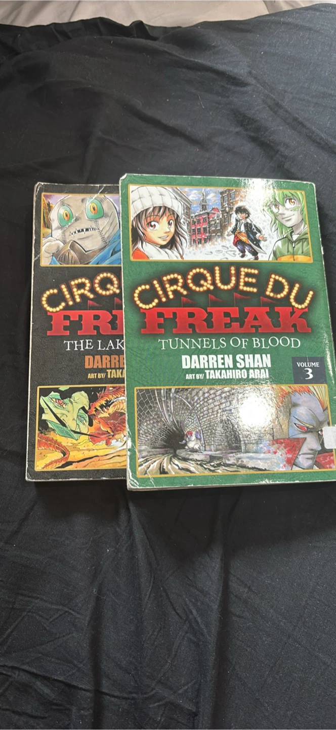 Cirque Du Freak manga volumes