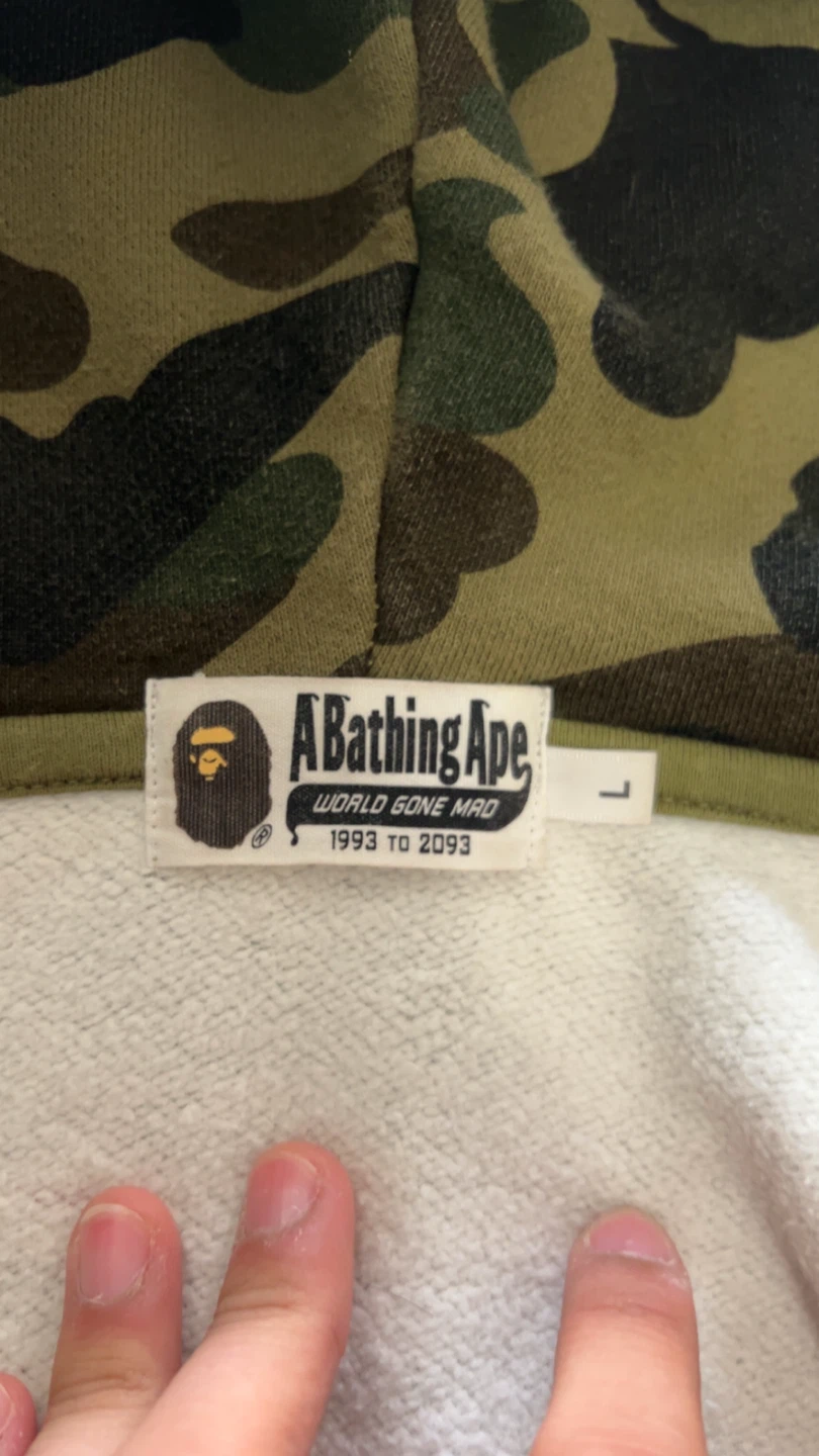Authentic bape hoodie - photo 4