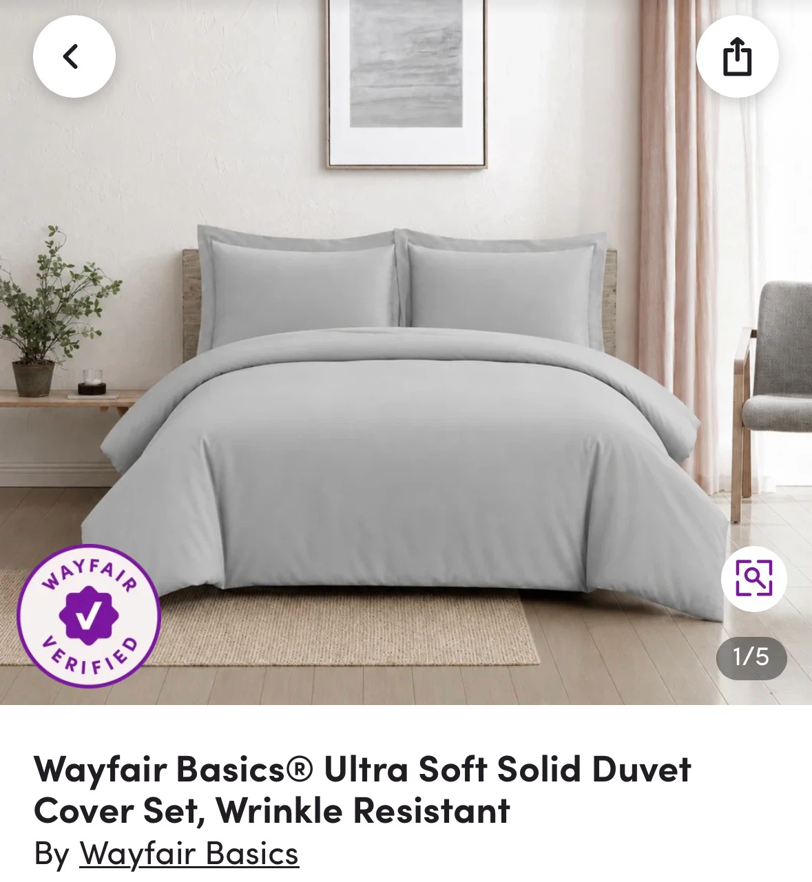 Full/Queen Duvet Cover (not opened. New)