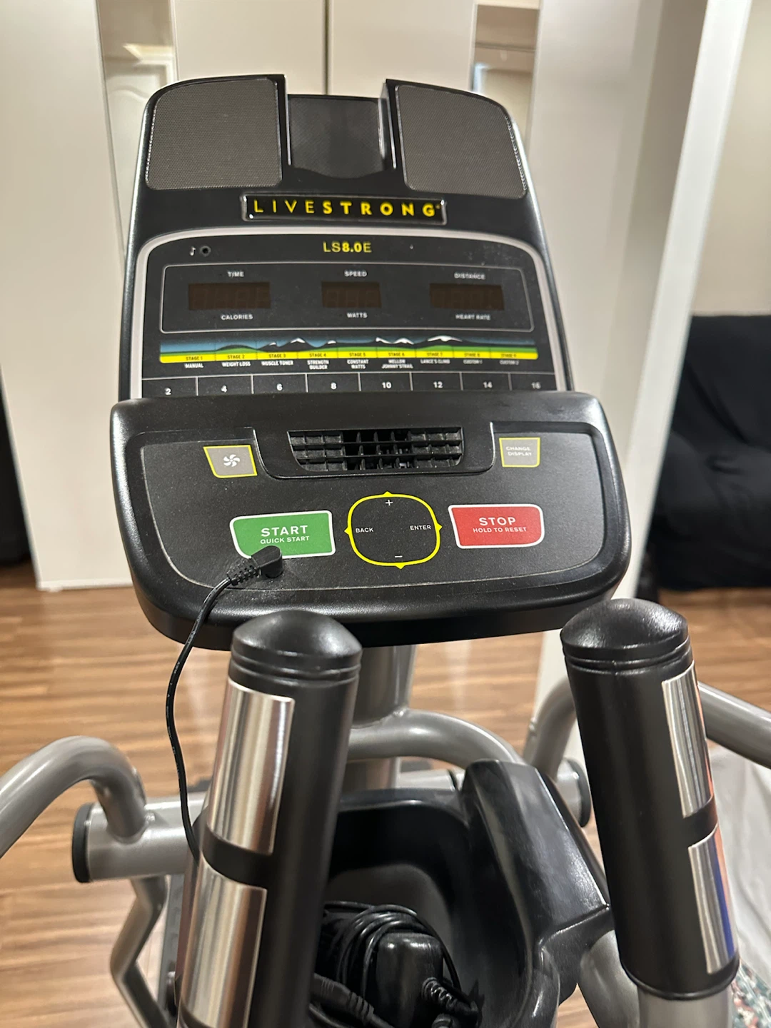 LIVESTRONG LS8.0E Elliptical Trainer - photo 2