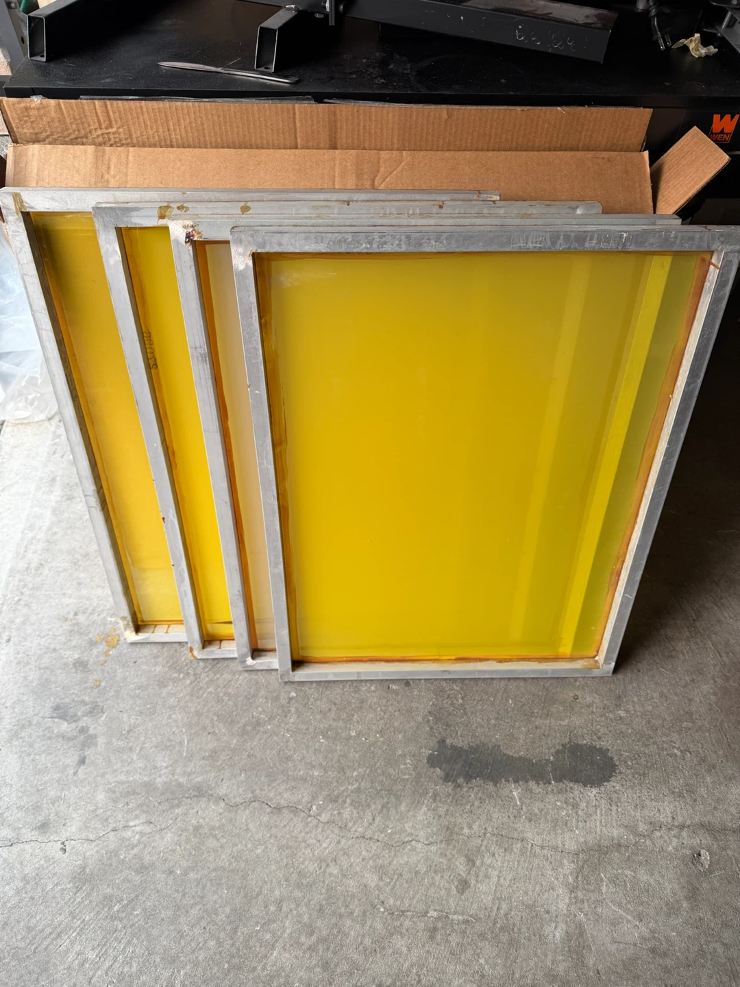 Screen Printing Screens (26" x 34")