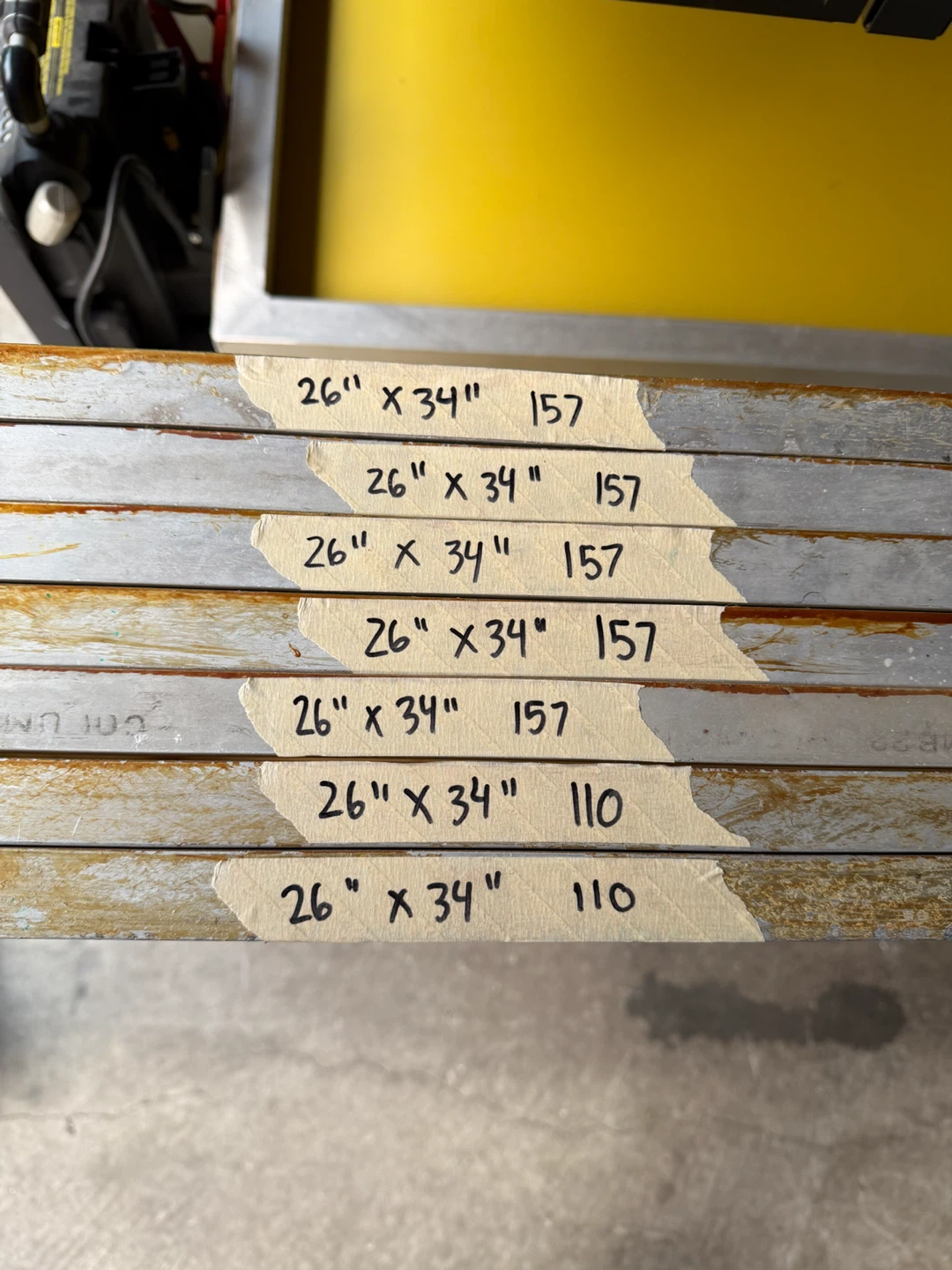 Screen Printing Screens (26" x 34") - photo 2