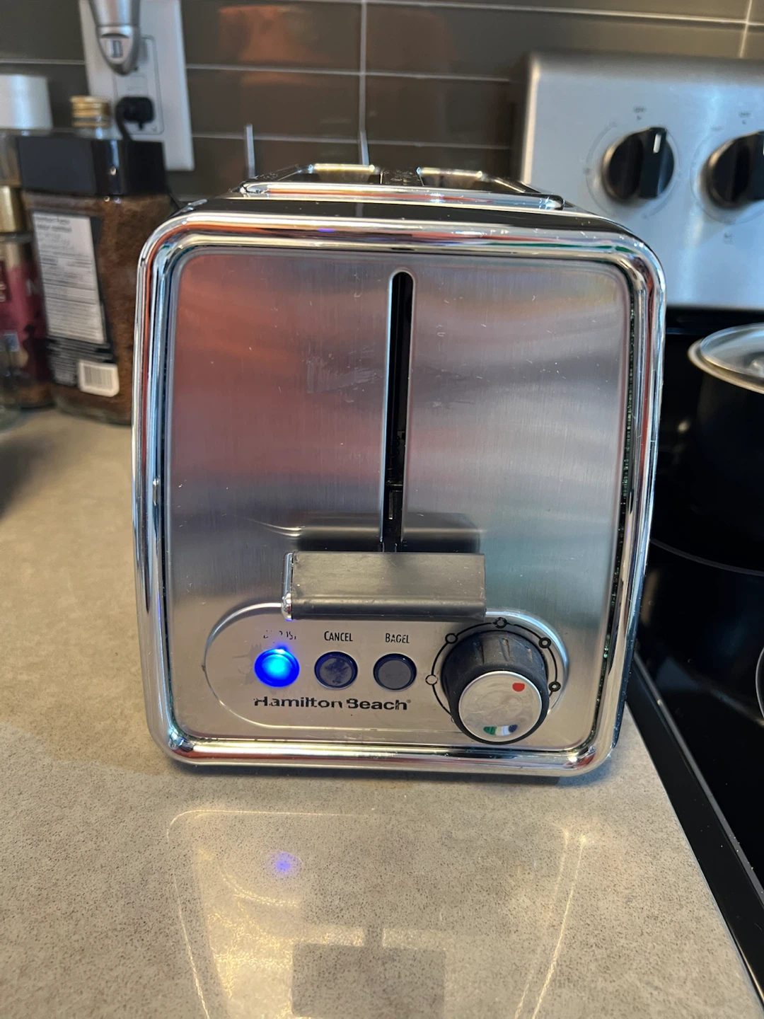 Hamilton Beach Chrome 2-Slice Toaster