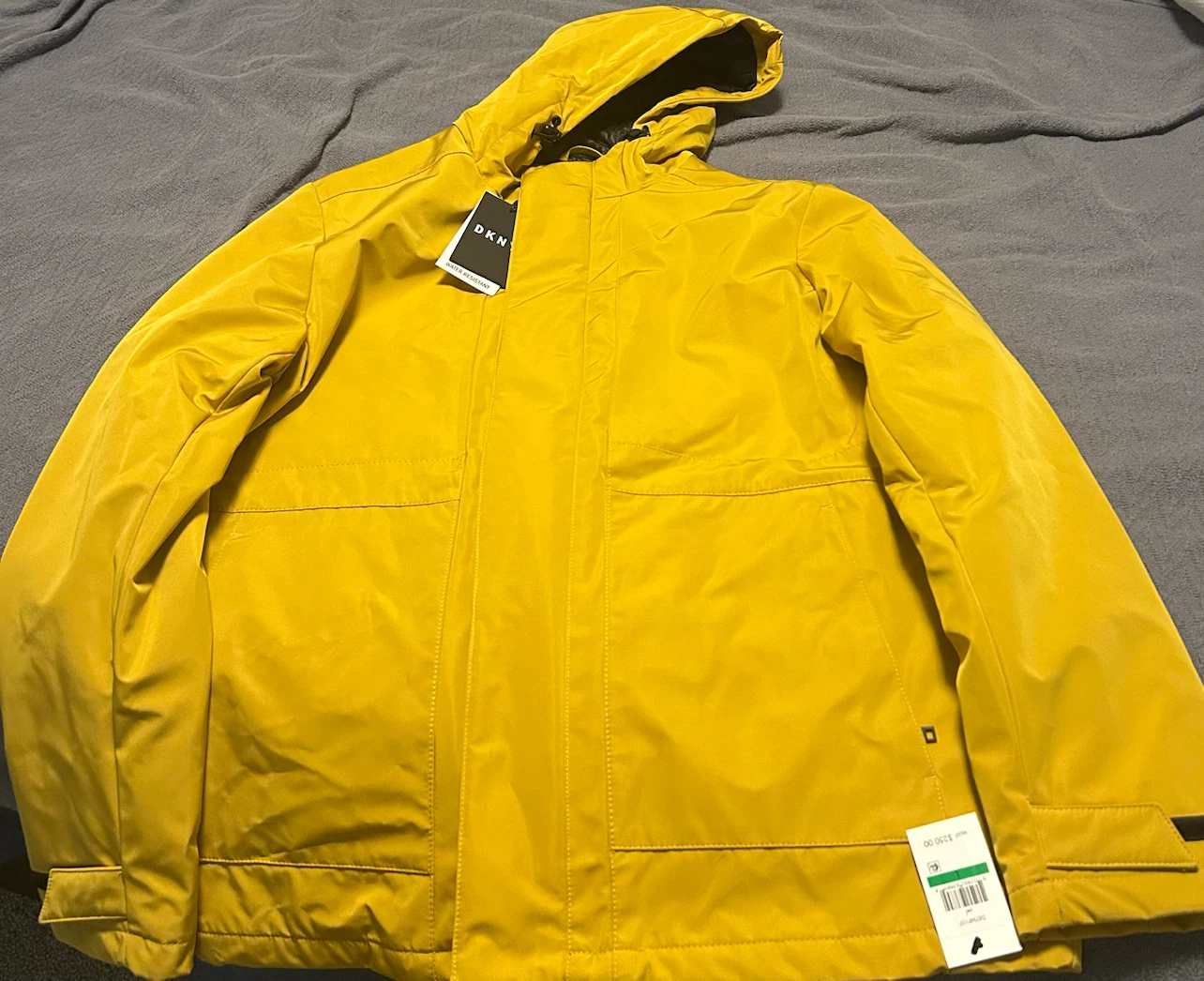 DKNY Yellow Hooded Jacket - photo 3
