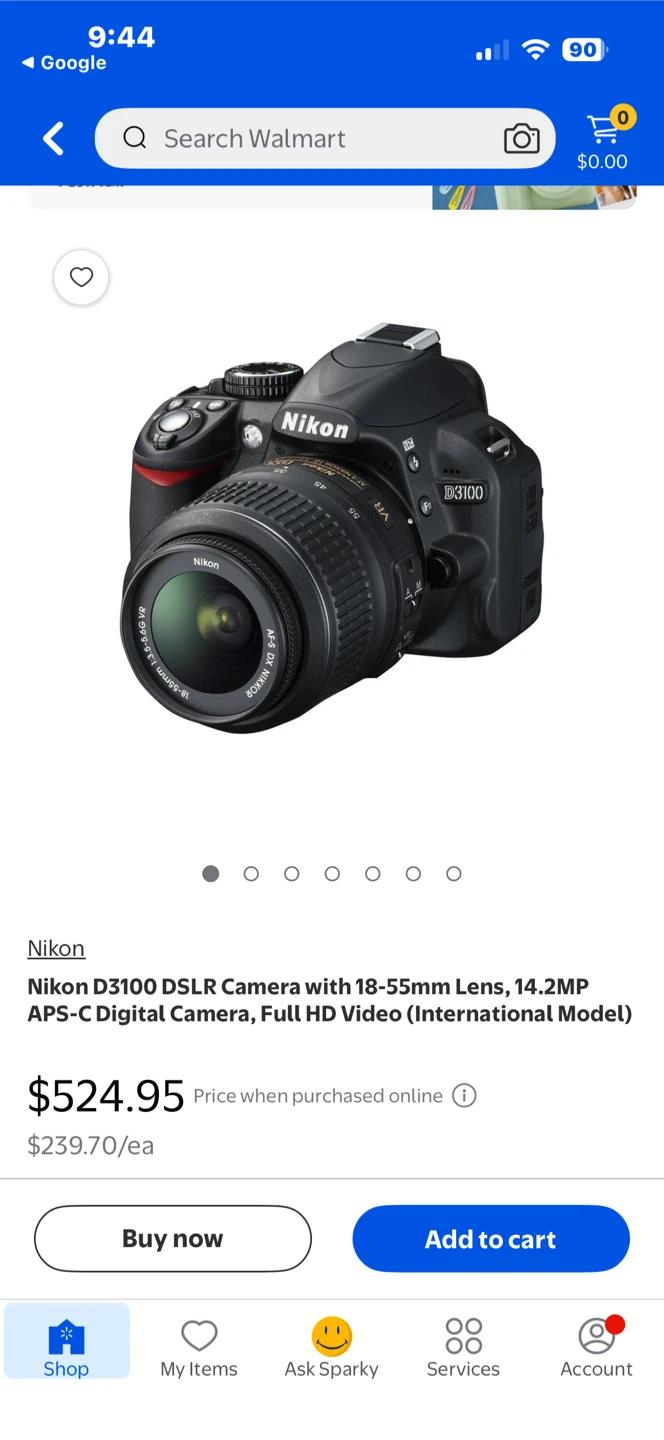 Nikon D3100 DSLR Camera with 18-55mm Lens - photo 5