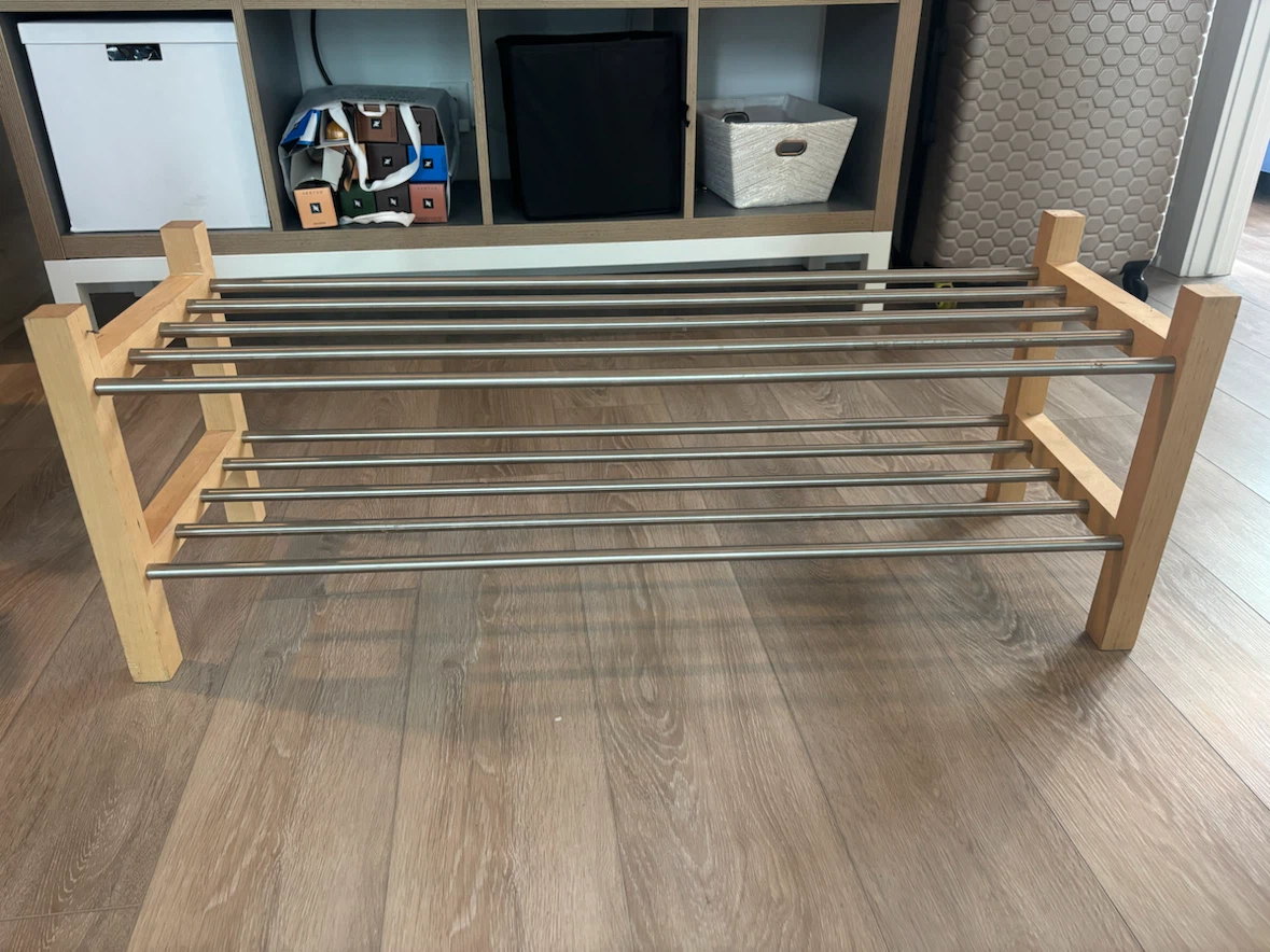 Wooden Shoe Rack - photo 2
