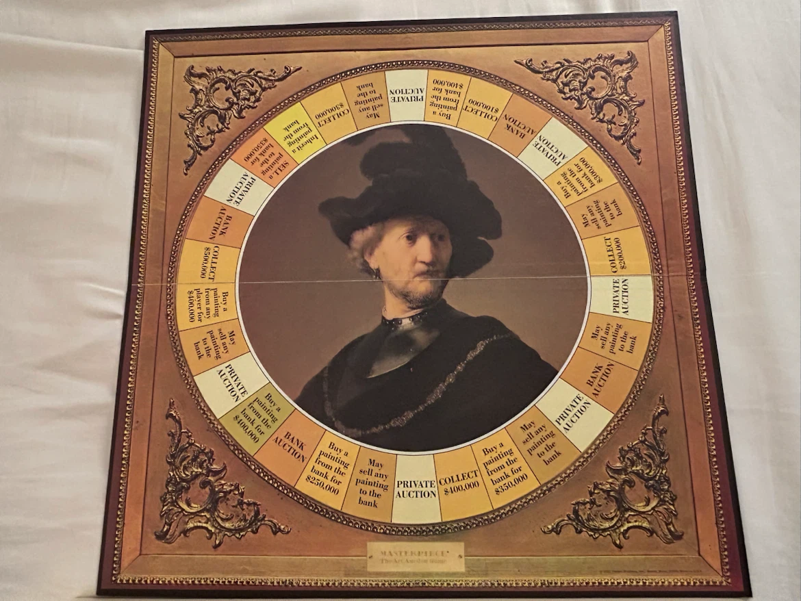 “MASTERPIECE The Art Auction Game” by Parker Brothers Vintage - photo 2