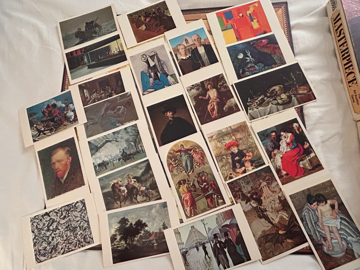 “MASTERPIECE The Art Auction Game” by Parker Brothers Vintage - photo 5