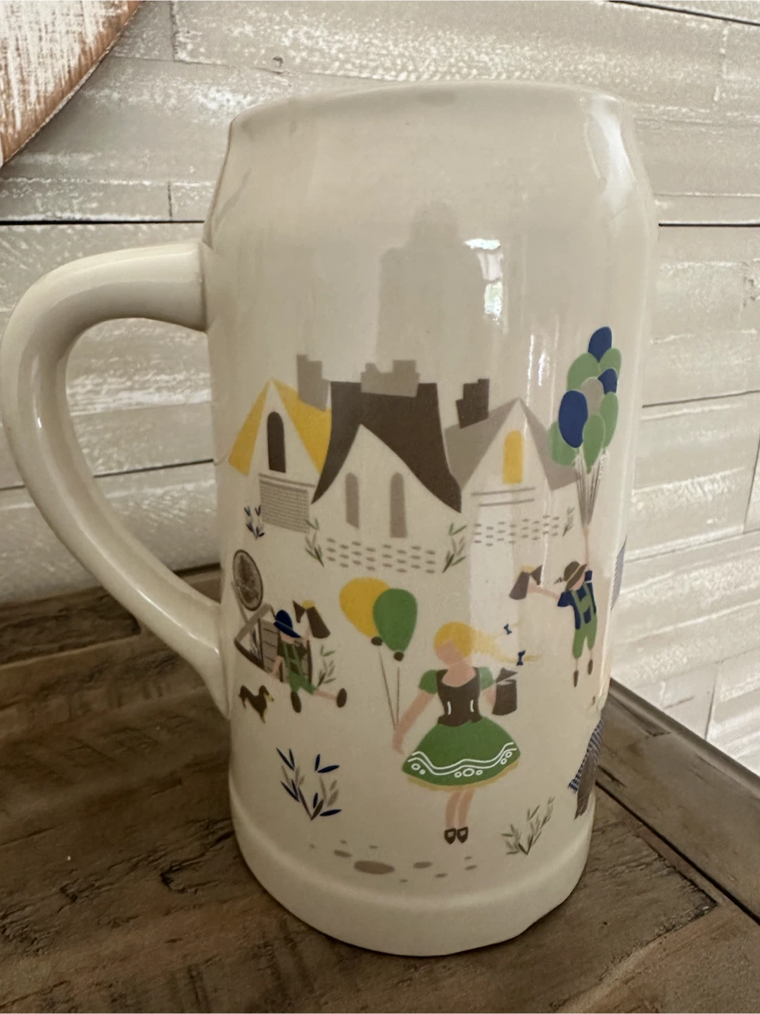 Steam Whistle Brewing Oktoberfest Ceramic Beer Stein Mug (1L) - photo 2