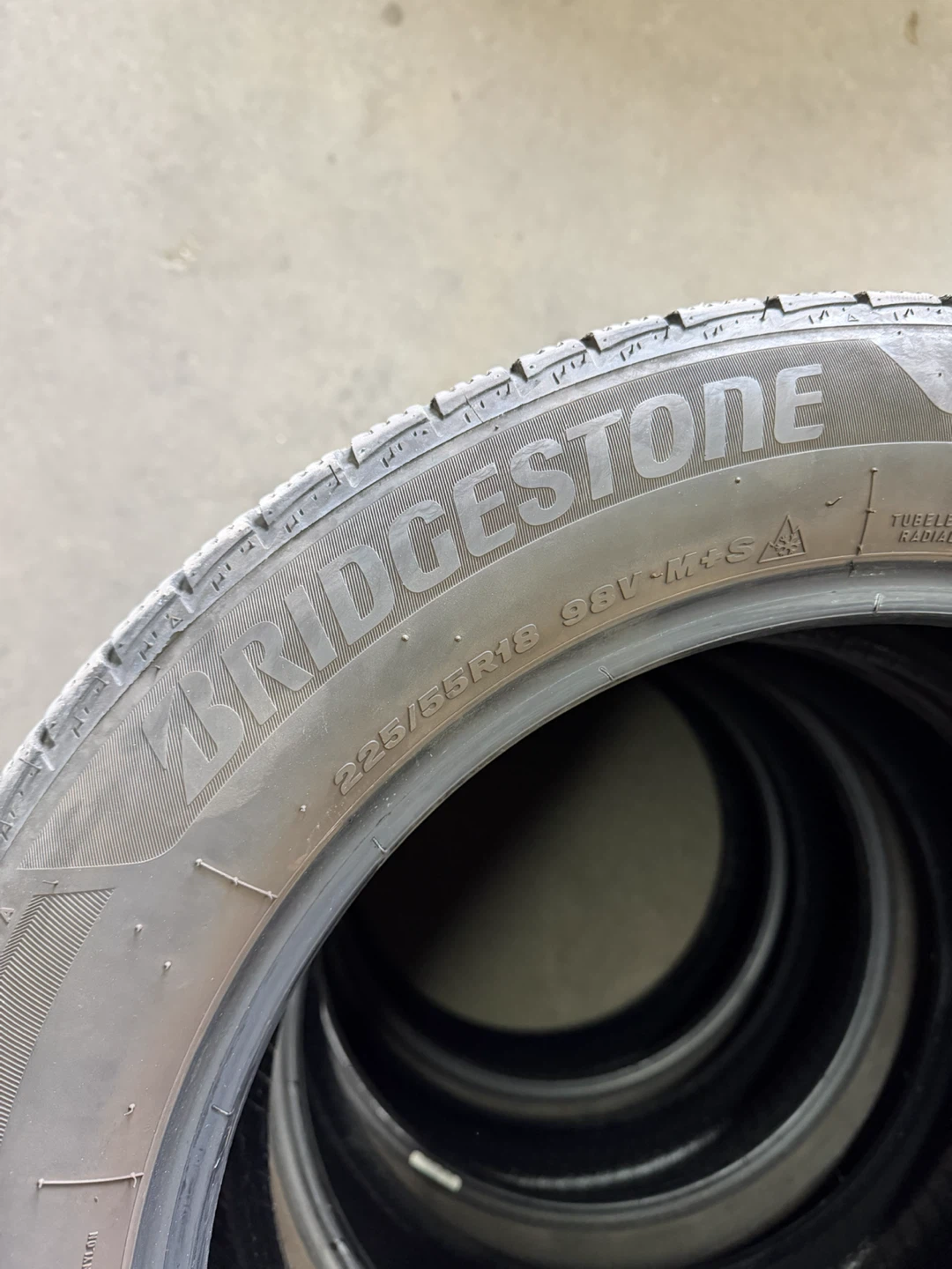 Bridgestone 225/55R18 M+S Tires (Set of 4) - photo 3