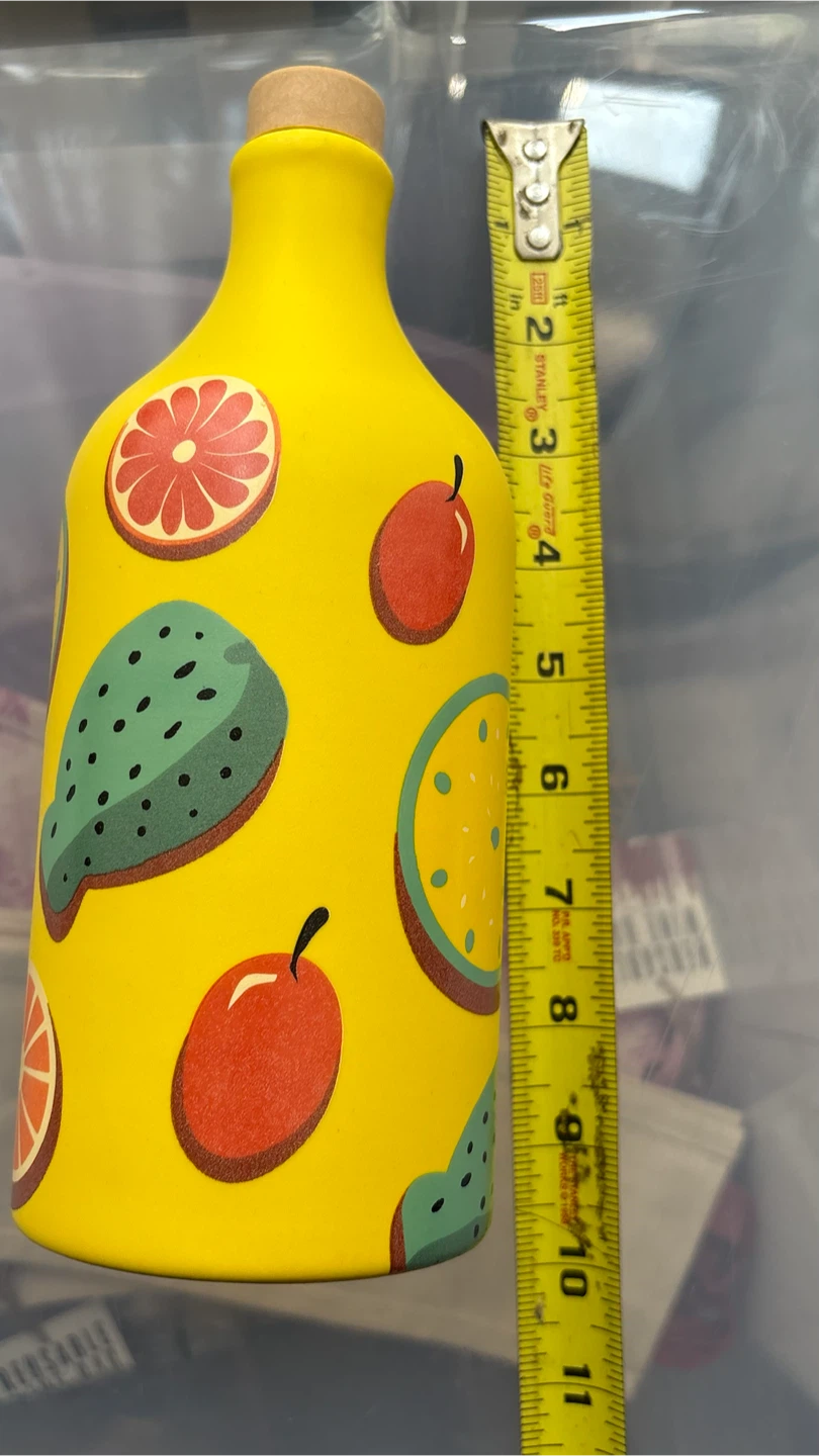 Frantoio Muraglia Hand-Painted Ceramic Bottle - photo 5