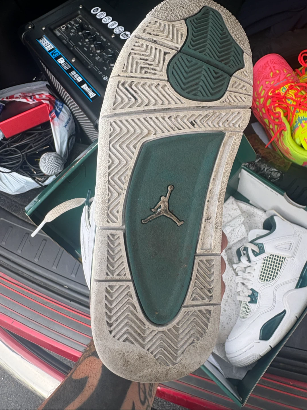 Jordan 4 'Flight' Sneakers - photo 5