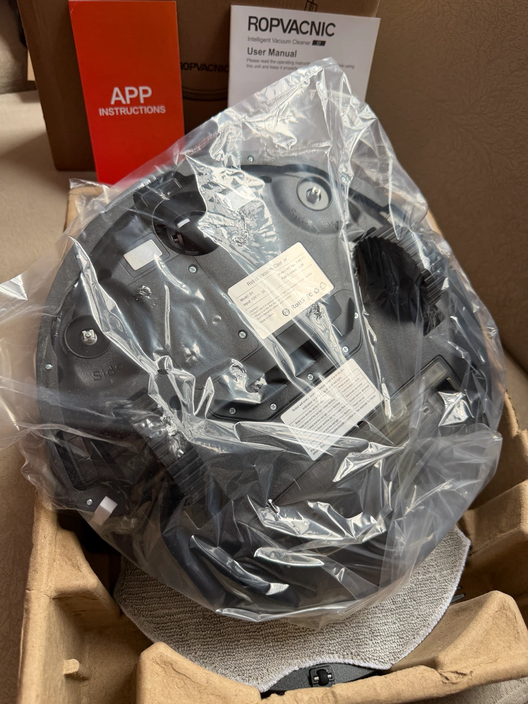 Robot Vacuum & Mop Combo App Control Self-Charging - New - photo 2