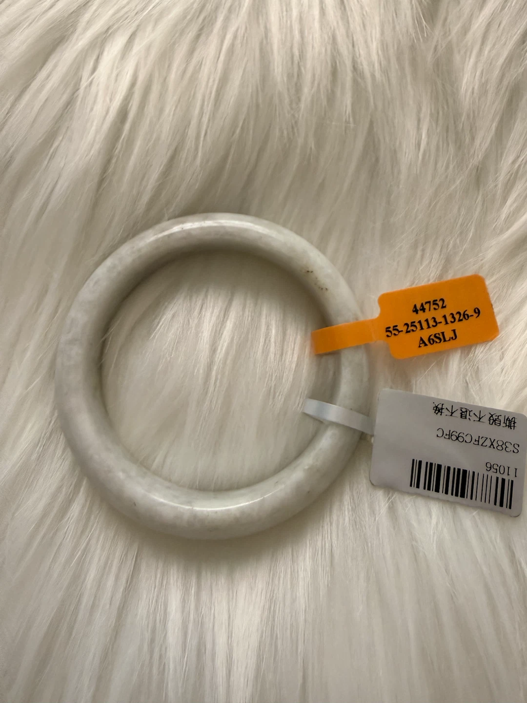Jadeite Bangle Bracelet size 54mm - photo 3