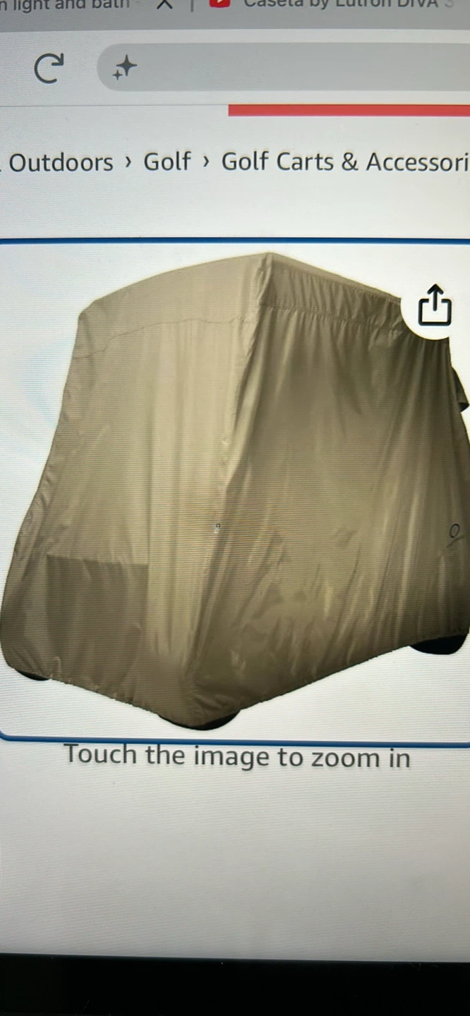 Classic Accessories Golf Cart Cover