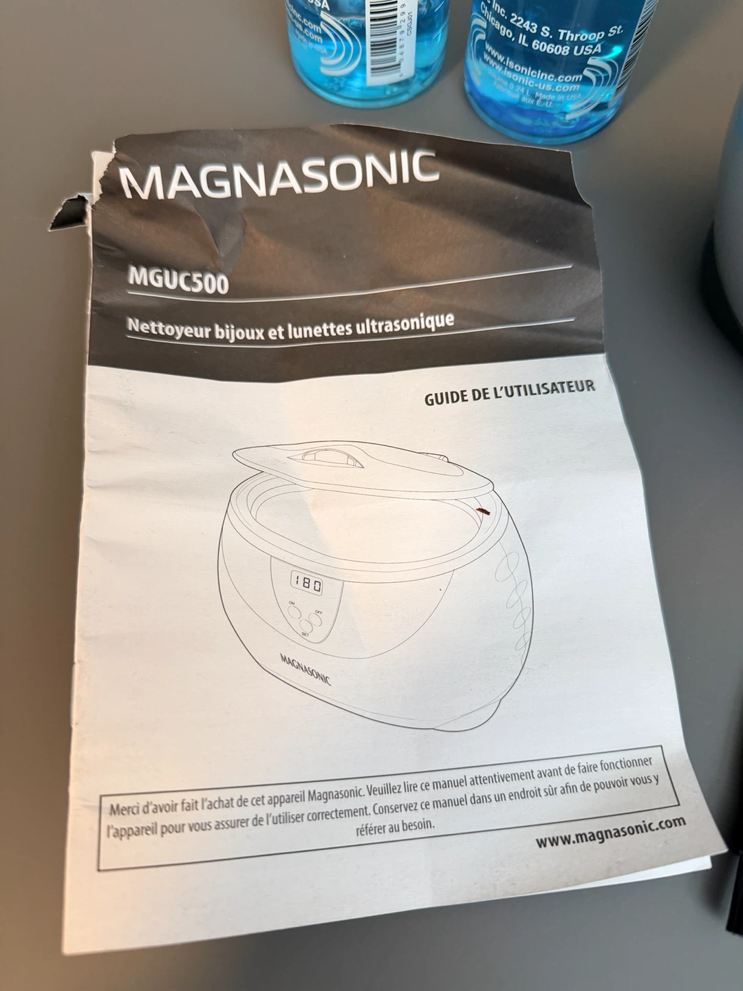 Magnasonic Ultrasonic Jewelry Cleaner - photo 2