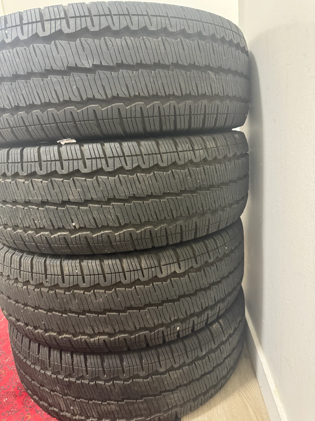 SET OF 4 CONTINENTAL VAN CONTACT A/S M+S 235/65/R16 - photo 2