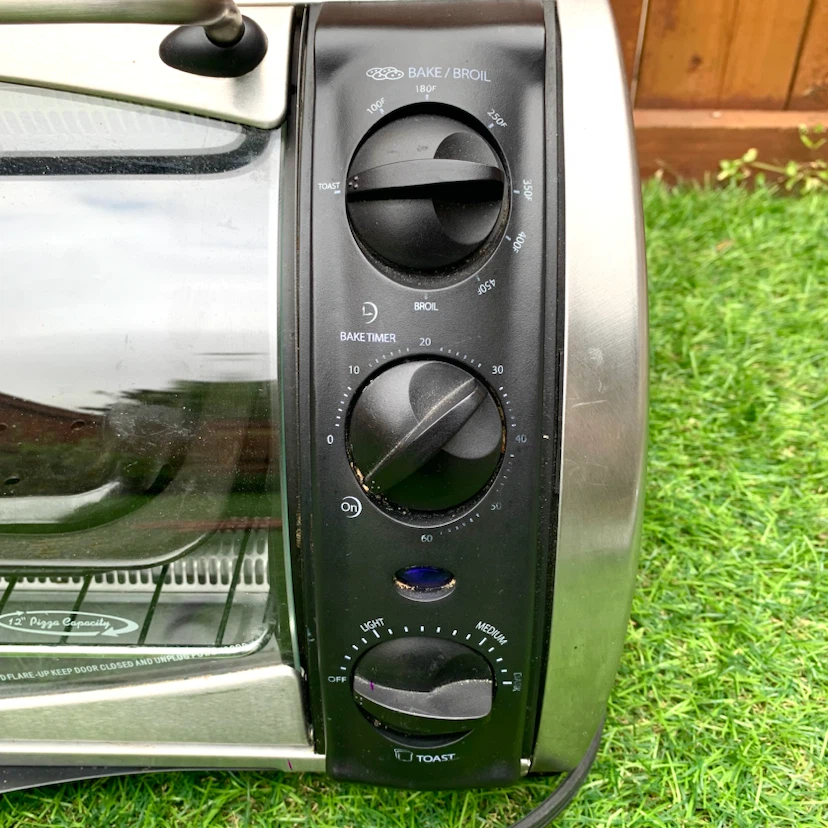 Countertop Toaster Oven Bake Broil Toast 12in Pizza Black+Decker - photo 3