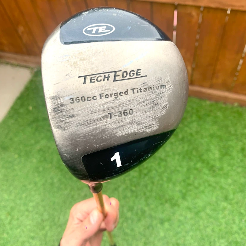 Left Hand Golf Driver 360cc Titanium Golf Club Tech Edge T-360 - photo 4