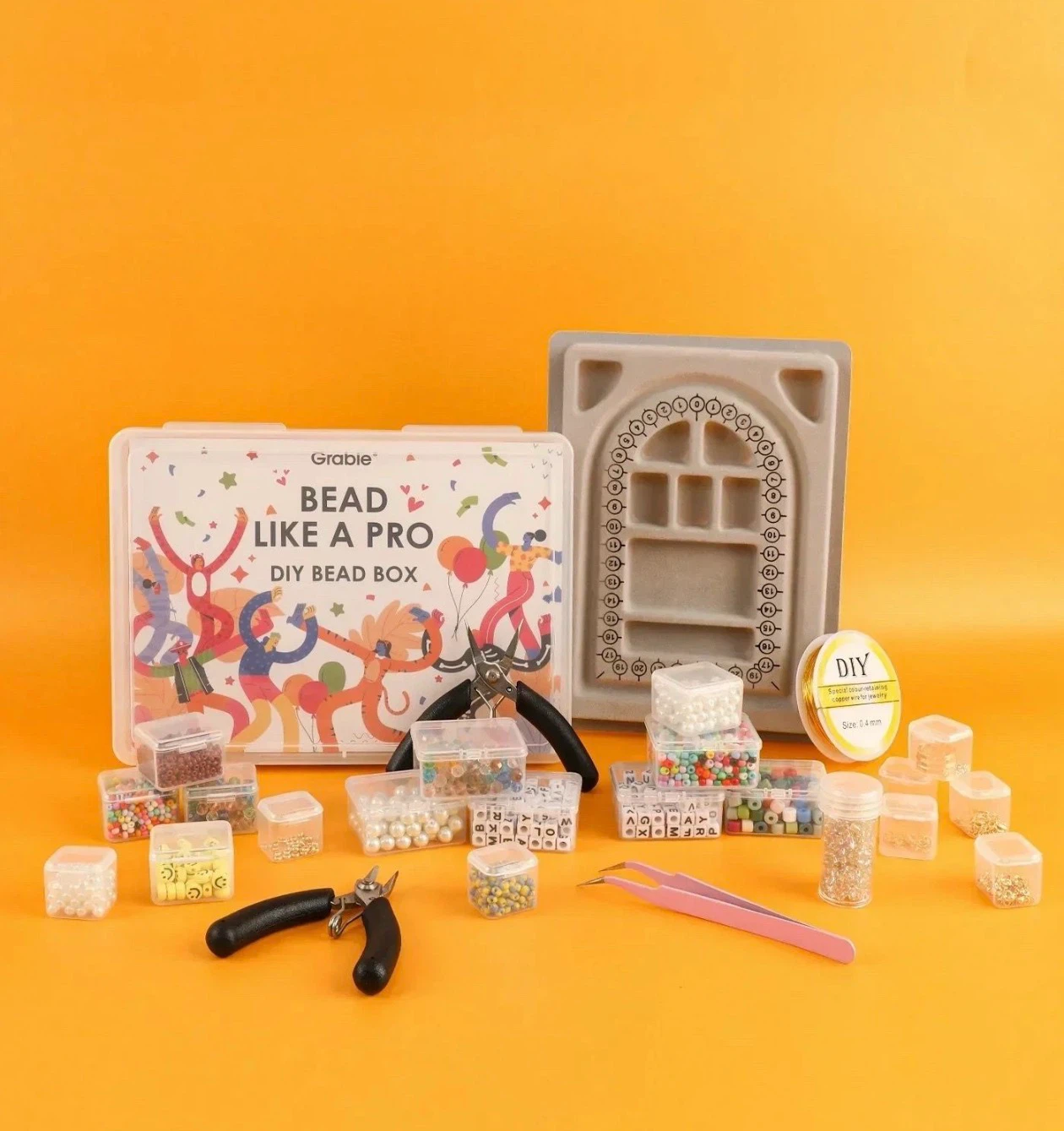 Gracie Bead Like a Pro DIY Bead Box Jewelry Making Kit