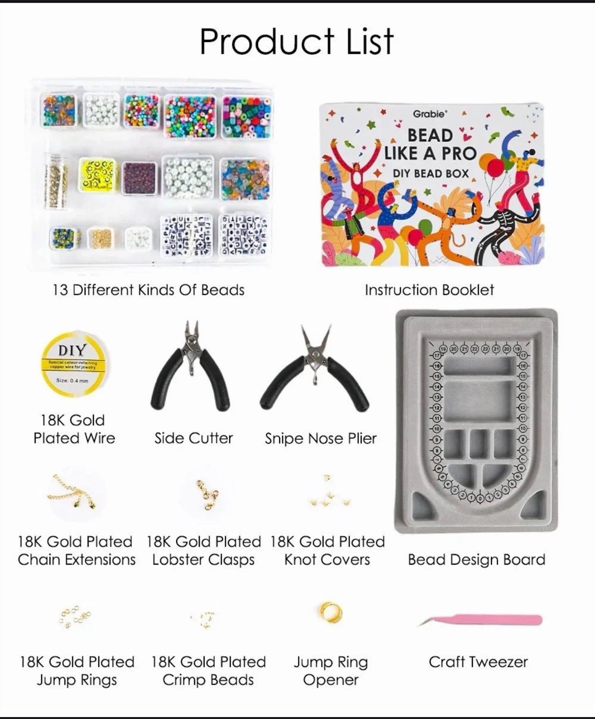 Gracie Bead Like a Pro DIY Bead Box Jewelry Making Kit - photo 3