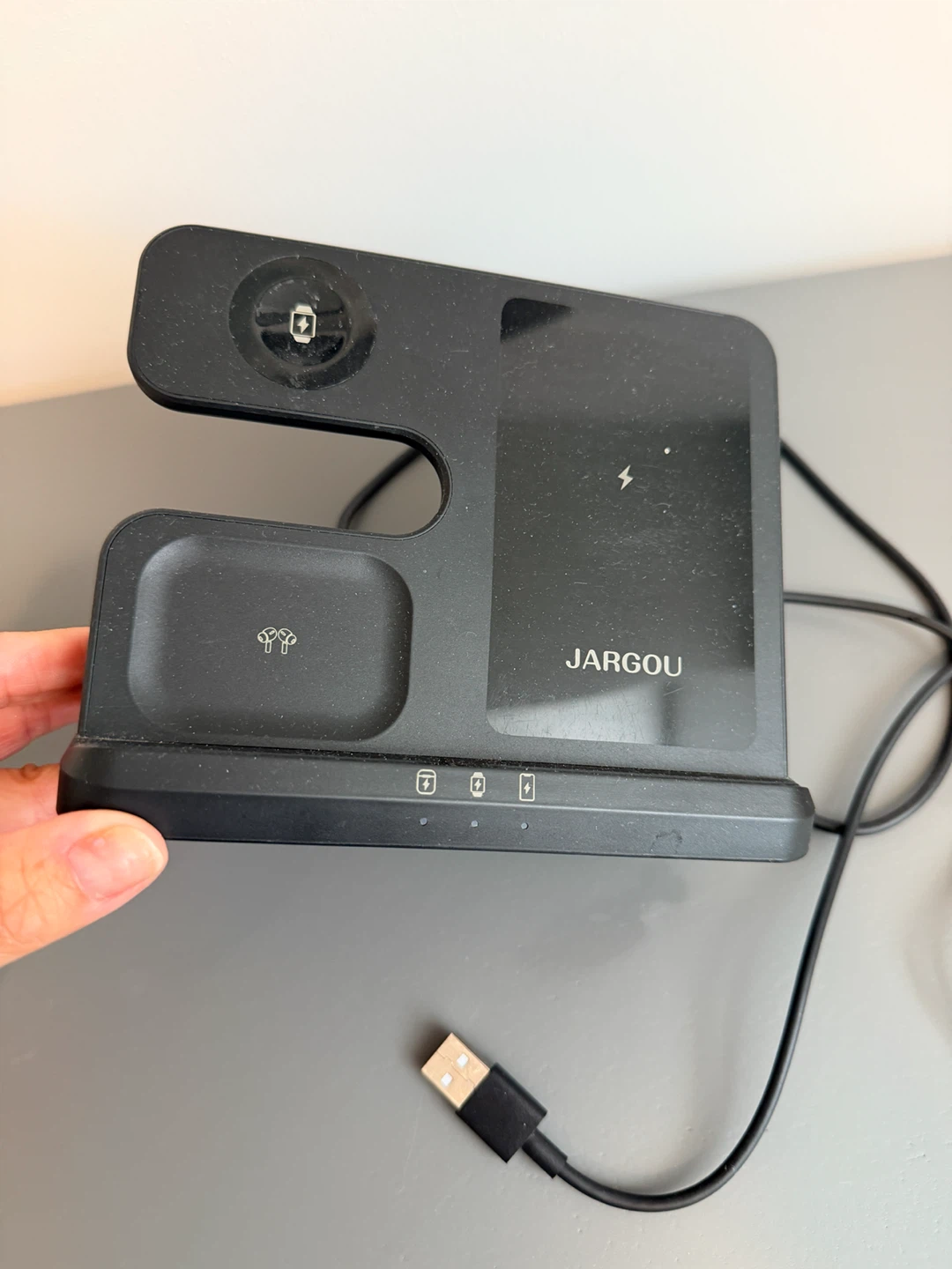 Jargou 3-in-1 Wireless Charging Station - photo 2