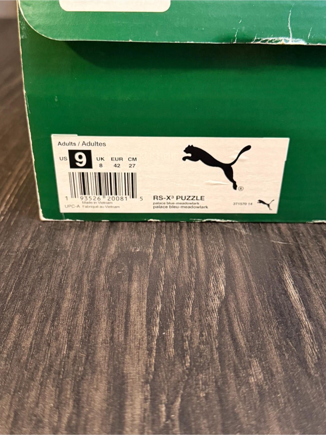 Puma RS-X3 Puzzle Shoes - Size 9 - photo 5