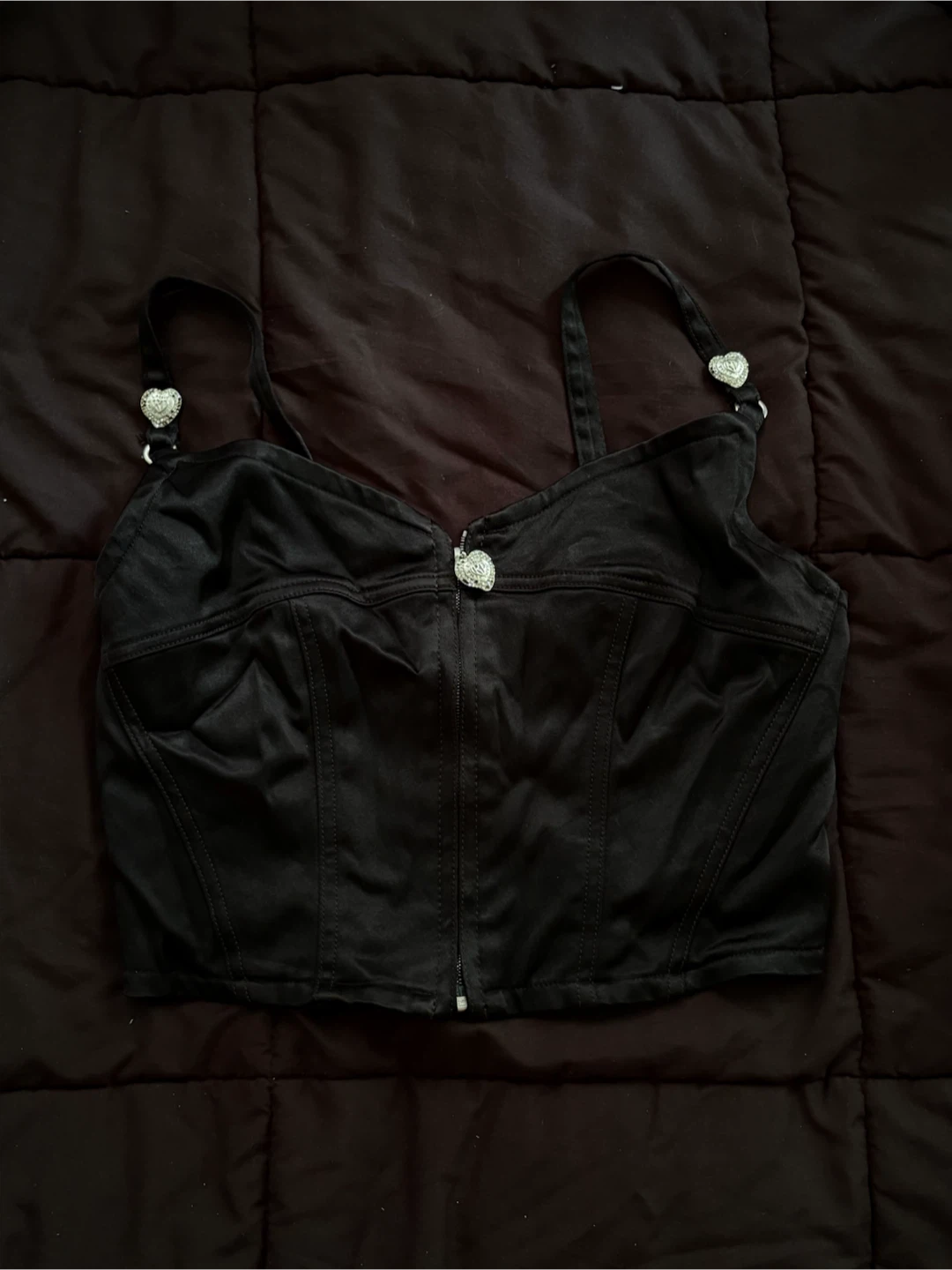 Vintage Luxury Bustier Top
